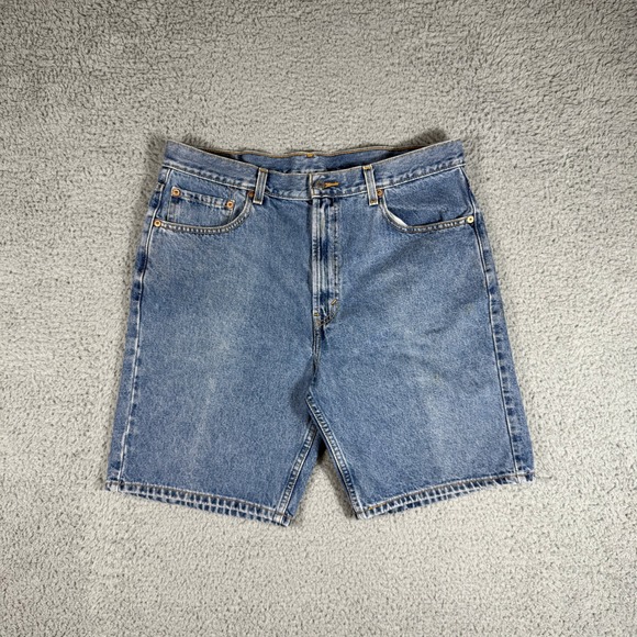 Levi's Other - Levis 505 Jeans Shorts Mens 36 Medium Wash Denim Jorts 9in Regular Fit Straight